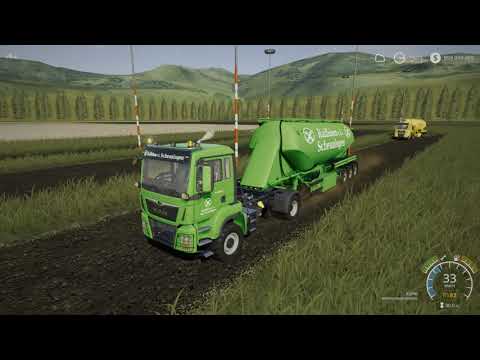 Farming Simulator 2019 mods MAN TGS 18.500 4X4 Feldbinder